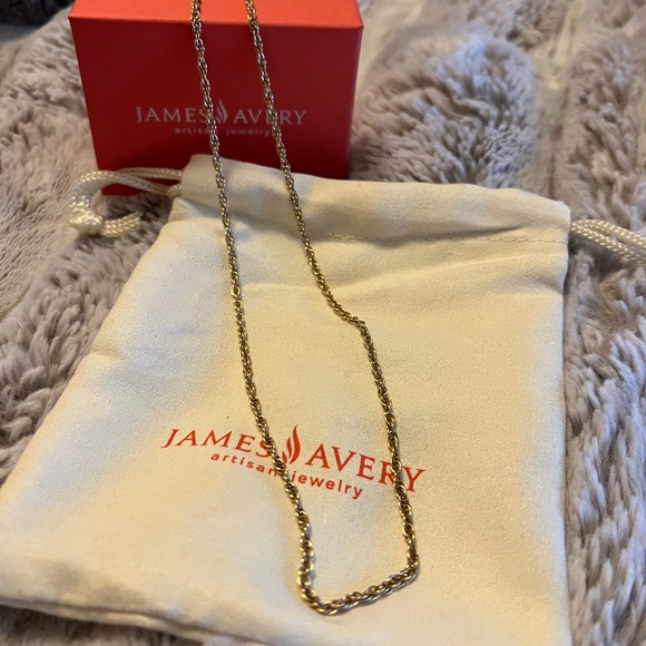 James Avery Jewelry James Avery 4k Gold Medium Rope Chain Poshmark